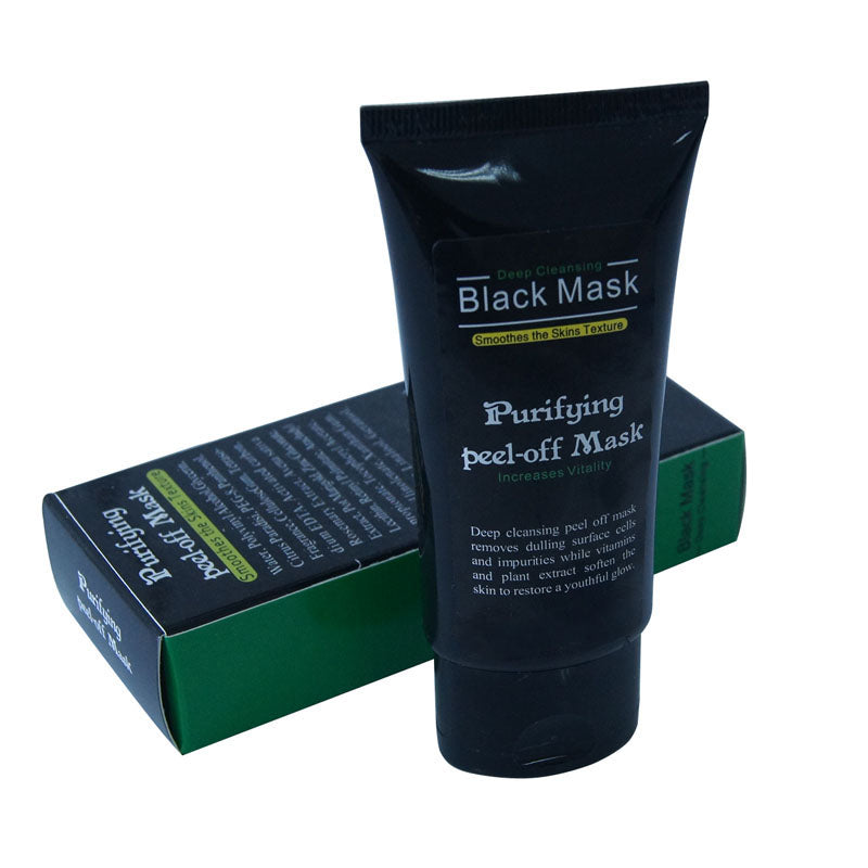 Black Mud Face Mask Tube